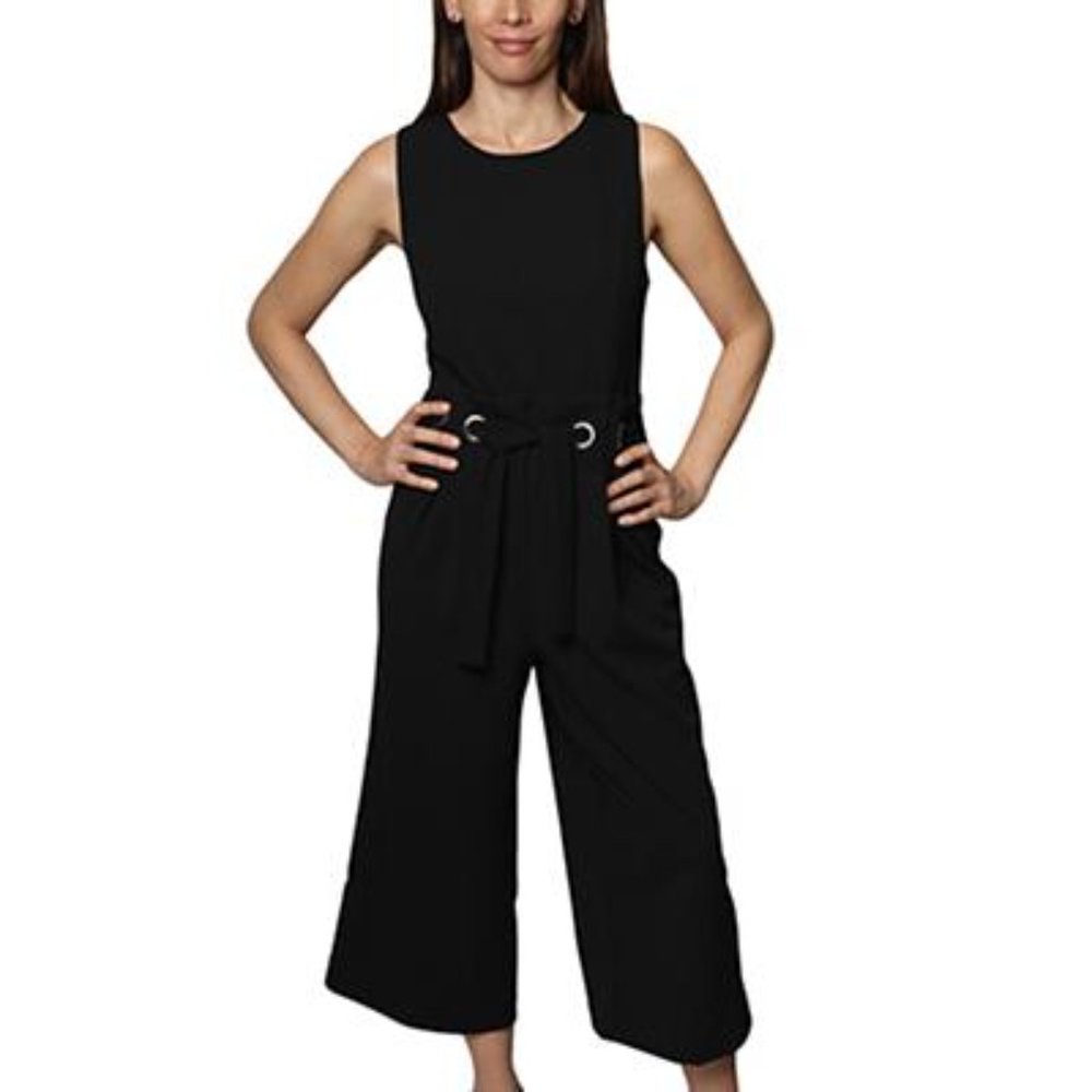 Spense Black Jumpsuit